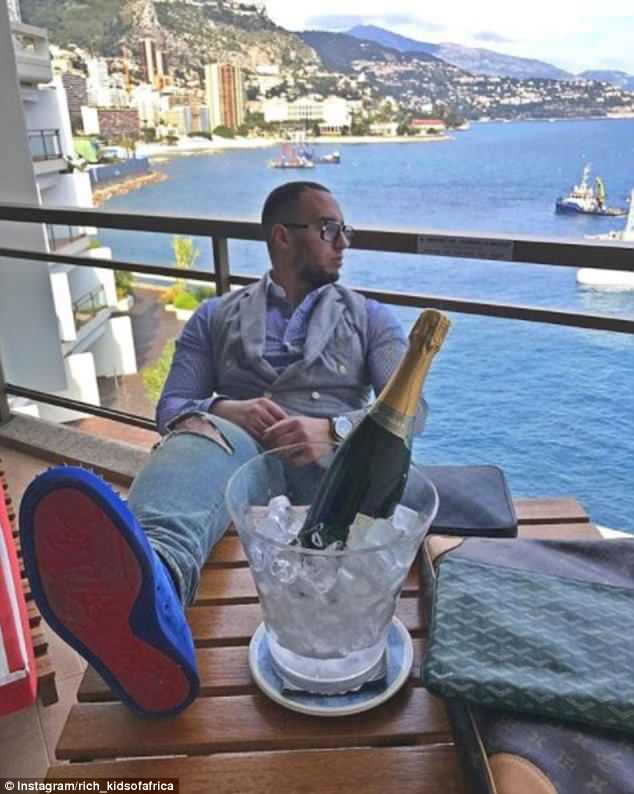 Cuộc sống xa hoa của cậu ấm cô chiêu con nhà giàu ở châu Phi